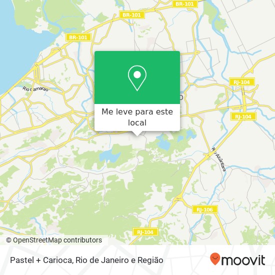 Pastel + Carioca mapa