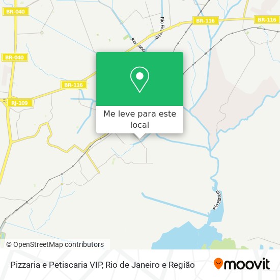 Pizzaria e Petiscaria VIP mapa