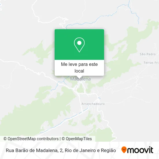 Rua Barão de Madalena, 2 mapa