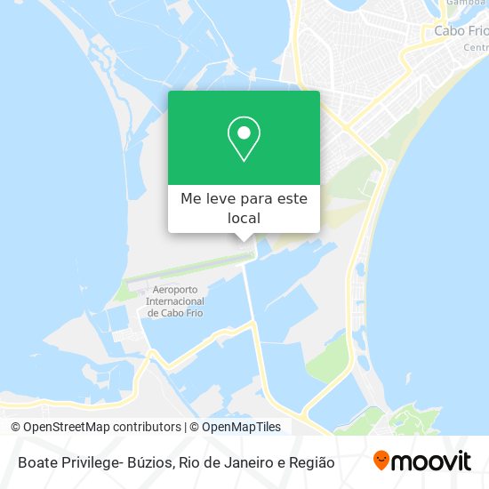 Boate Privilege- Búzios mapa