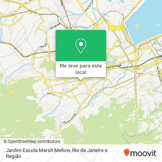 Jardim Escola Marsh Mellow mapa