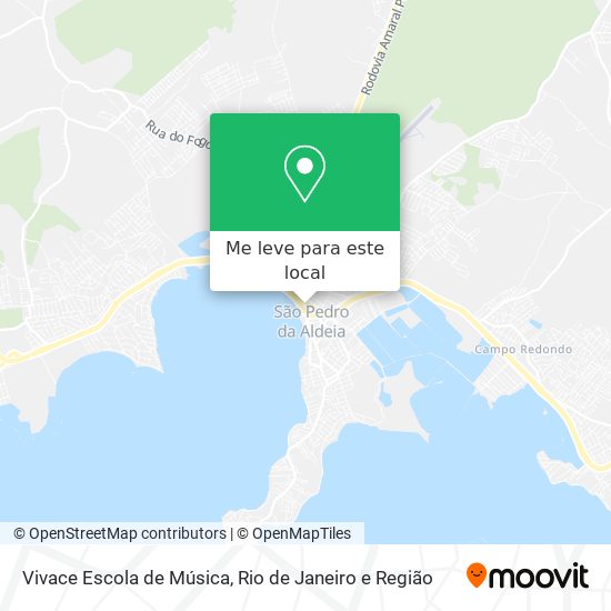 Vivace Escola de Música mapa