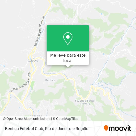 Benfica Futebol Club mapa