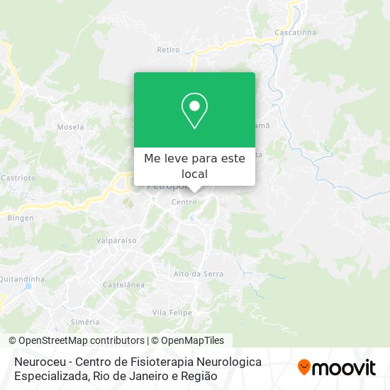 Neuroceu - Centro de Fisioterapia Neurologica Especializada mapa