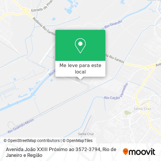 Avenida João XXIII Próximo ao 3572-3794 mapa