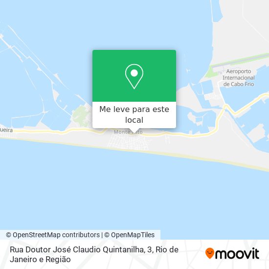 Rua Doutor José Claudio Quintanilha, 3 mapa