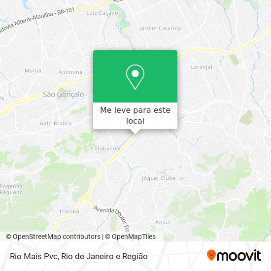 Rio Mais Pvc mapa