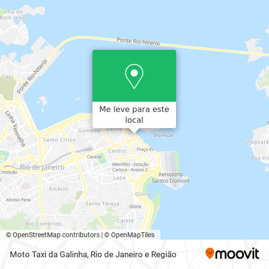 Moto Taxi da Galinha mapa