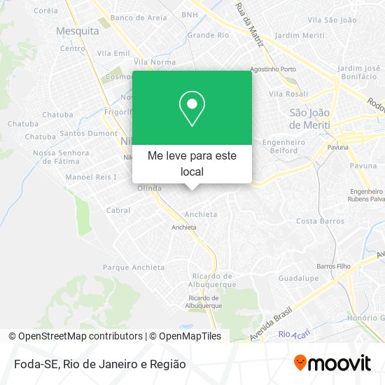 Foda-SE mapa