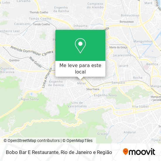 Bobo Bar E Restaurante mapa