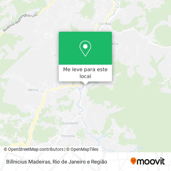 Billnicius Madeiras mapa