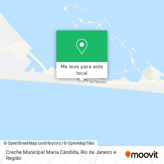 Creche Municipal Maria Cândida mapa