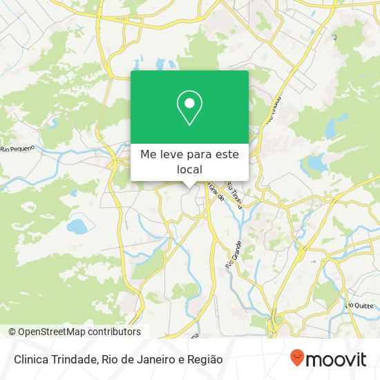 Clinica Trindade mapa