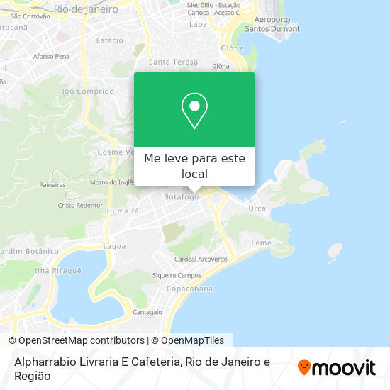 Alpharrabio Livraria E Cafeteria mapa