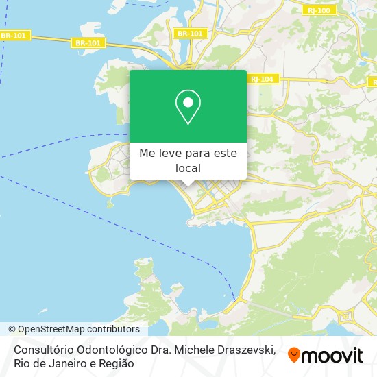 Consultório Odontológico Dra. Michele Draszevski mapa