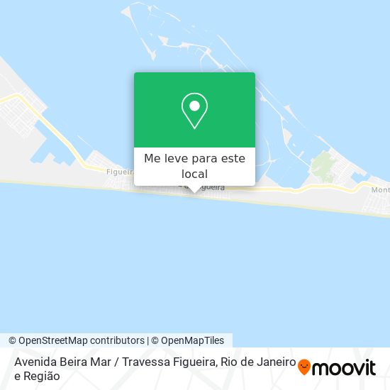 Avenida Beira Mar / Travessa Figueira mapa