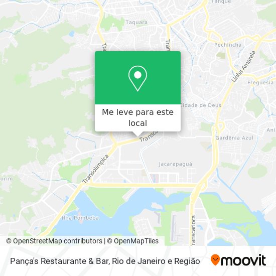 Pança's Restaurante & Bar mapa