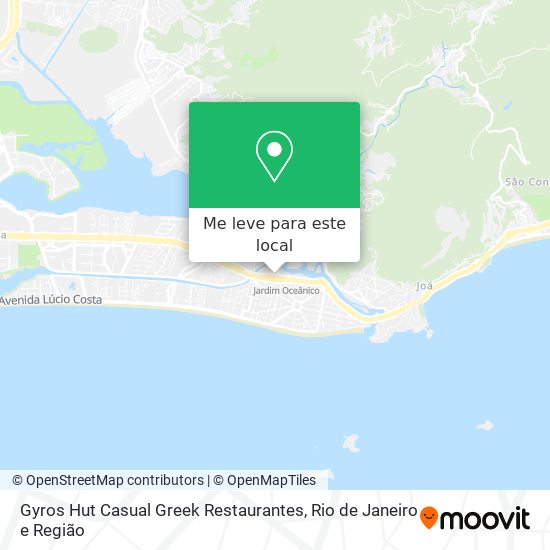 Gyros Hut Casual Greek Restaurantes mapa