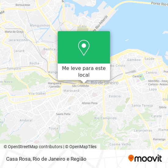 Casa Rosa mapa