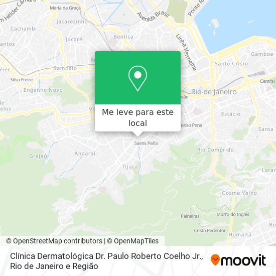Clínica Dermatológica Dr. Paulo Roberto Coelho Jr. mapa
