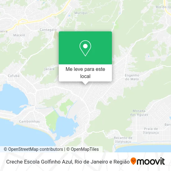 Creche Escola Golfinho Azul mapa