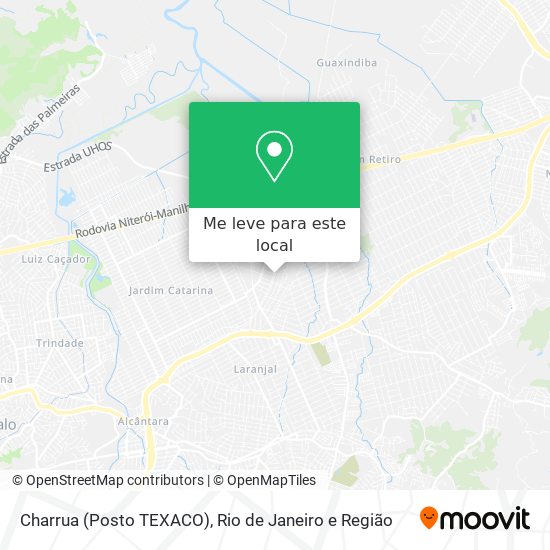 Charrua (Posto TEXACO) mapa