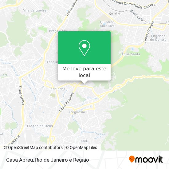Casa Abreu mapa
