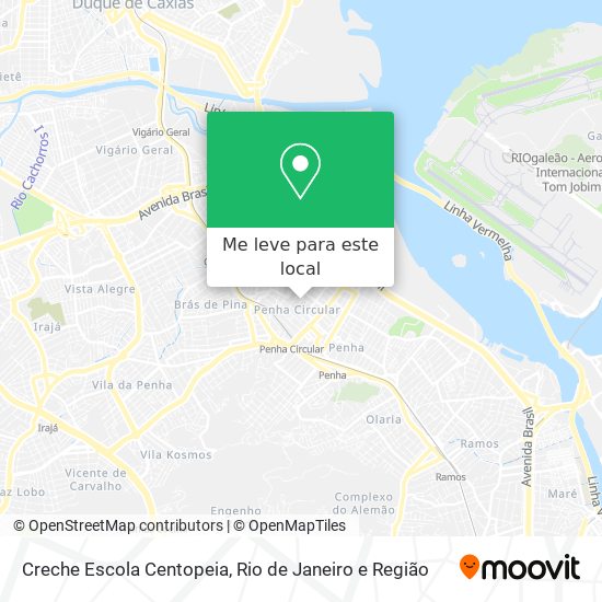 Creche Escola Centopeia mapa