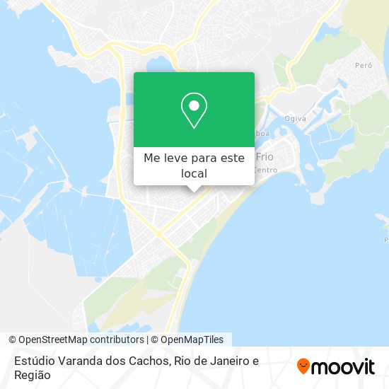 Estúdio Varanda dos Cachos mapa