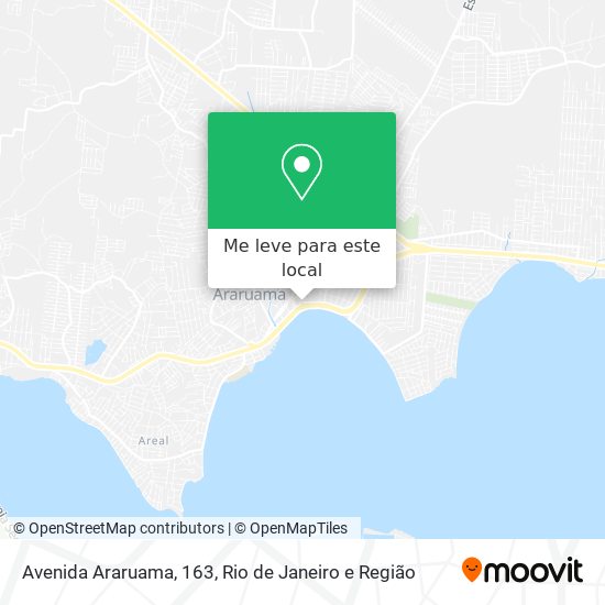 Avenida Araruama, 163 mapa