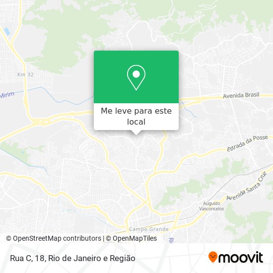 Rua C, 18 mapa