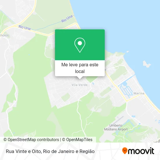 Rua Vinte e Oito mapa