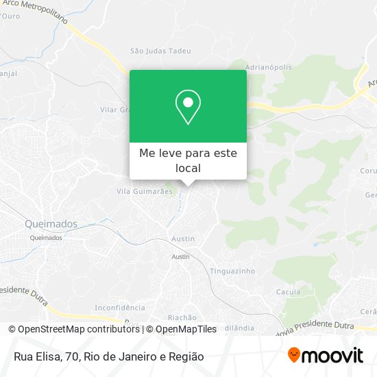 Rua Elisa, 70 mapa