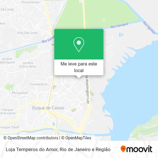 Loja Temperos do Amor mapa