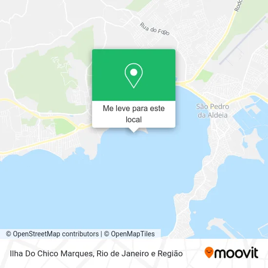 Ilha Do Chico Marques mapa