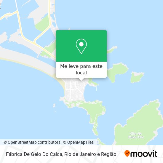 Fábrica De Gelo Do Caíca mapa