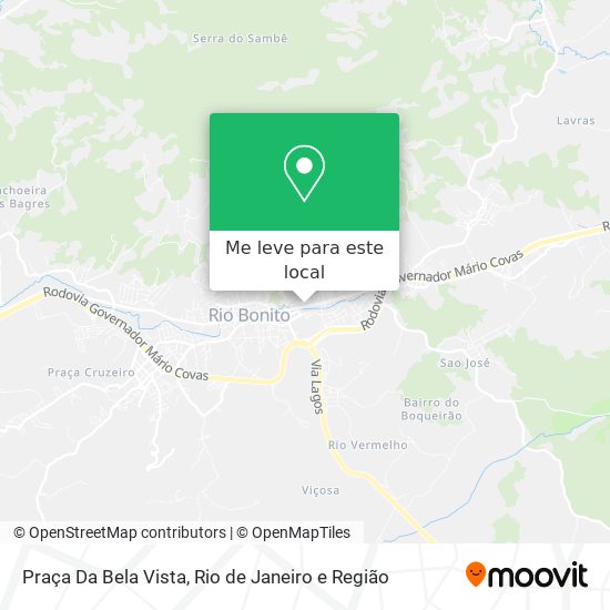 Praça Da Bela Vista mapa