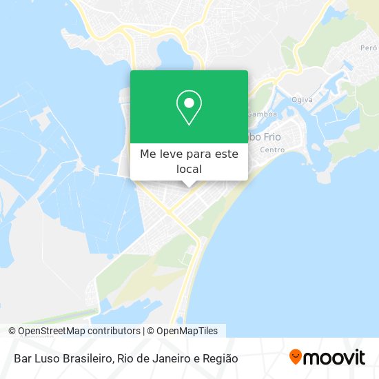 Bar Luso Brasileiro mapa