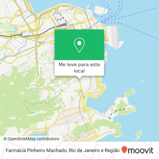 Farmácia Pinheiro Machado mapa