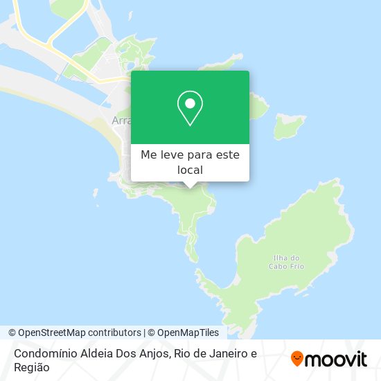 Condomínio Aldeia Dos Anjos mapa
