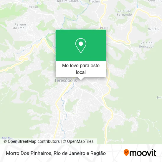 Morro Dos Pinheiros mapa