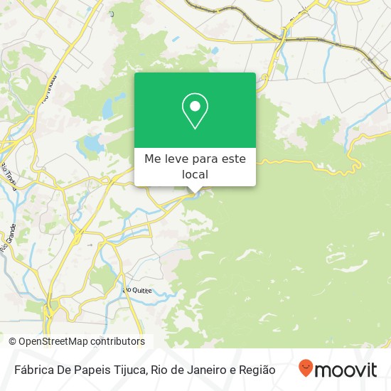 Fábrica De Papeis Tijuca mapa