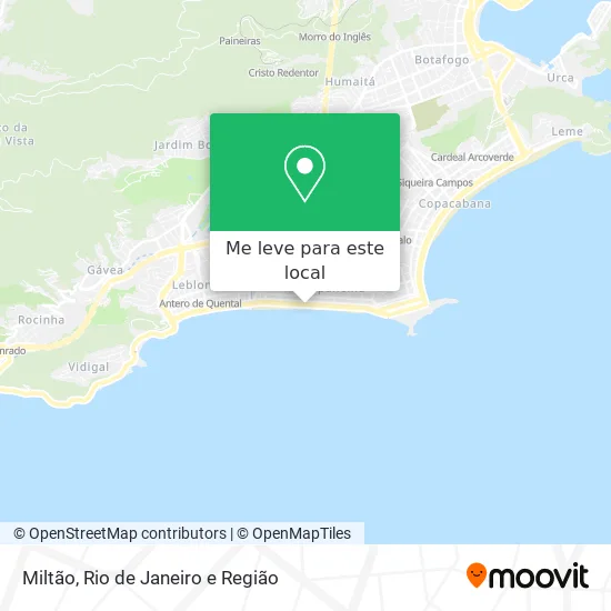 Miltão mapa