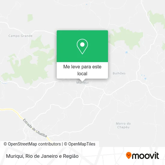 Muriqui mapa