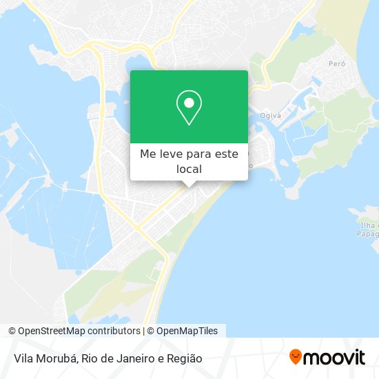 Vila Morubá mapa