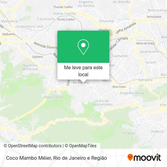 Coco Mambo Méier mapa