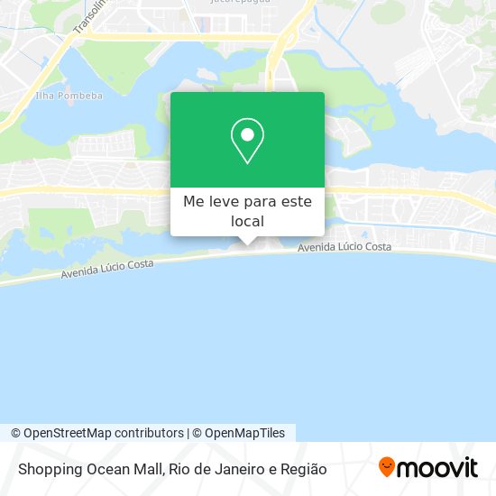 Shopping Ocean Mall mapa
