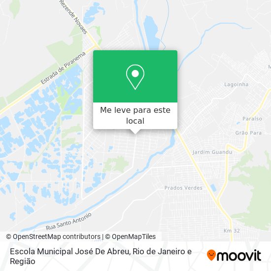 Escola Municipal José De Abreu mapa