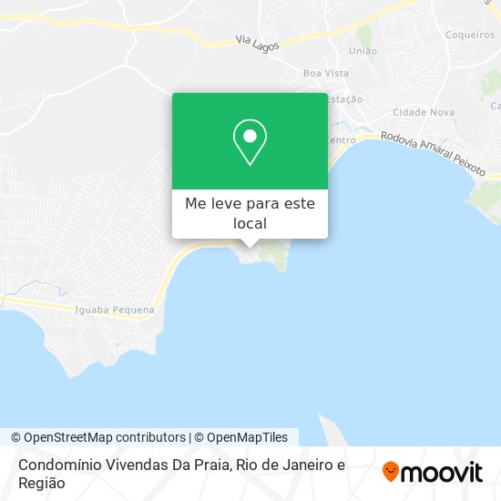 Condomínio Vivendas Da Praia mapa