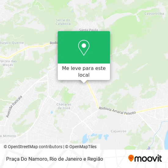 Praça Do Namoro mapa